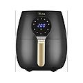 eldorada maxi 5l airfryer friggitrice ad aria capacit&agrave; 5 l max potenza 1450 w nero