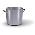 professionale pentola in alluminio con maniglie in acciaio inox spessore 3 mm diam. 20cm