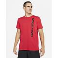 nike. tshirt pro burnout man cu4975 657 rosso tshirt ritiro gratis