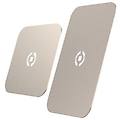 universal metallic plate supporto da auto magnetico oro