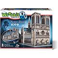 3d notre-dame de paris puzzle 3d 830 pezzi multicolore