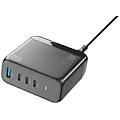 caricatore multipower desk gan 150w ultracompatto 4 porte gan usb-c/a