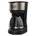 macchina caffè americano 6 tazze bxco600e black e inox es9200080b 600w