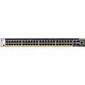 switch di rete 52 porte m4300 series managed poe+ black gsm4352pa 100nes gigabit (1000base-tx)