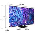 q70d tv qled 4k 65 qe65q70datxzt smart tv wi-fi black 2024 quantum processor 4k 4k ai upscaling