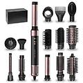 modellatore capelli bamba ceramiccare 14in1 airglam kit black e rose gold 00251 1400w