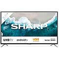 aquos 4t-c50bl6ef2ab 50 smart tv 4k ultra hd android 9. 0 wi-fi dvb-t2/s2 3840 x 2160 pixels nero