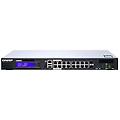 qgd-1600p gestito gigabit ethernet (10/100/1000) supporto power over ethernet (poe) 1u nero grigio