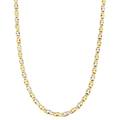 collana uomo oro giallo bianco gl100336