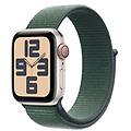 watch se gps + cellular 40mm cassa alluminio galassia con verde lago sport loop (mxgh3ql/a)