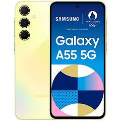 samsung galaxy a55 5g 16 8 cm 14 usb tipo c 8 gb 256 gb 5000 mah giallo