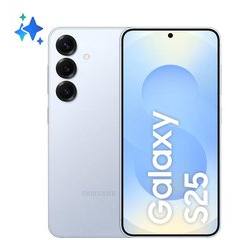 Samsung Smartphone 6 2 Galaxy Ai S25 Tim 5g Icyblue 256gb
