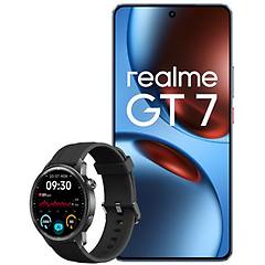 realme - smartphone bundle gt7 5g (512gb 12gb)-ice sense blue
