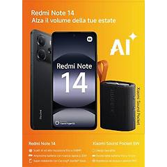 Xiaomi - Smartphone Redmi Note 14 8+256 + Sound Pocket-midnight