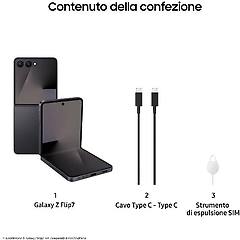 Samsung Galaxy Z Flip7 12+256gb Black Ee (sm-f766bzkgeee)