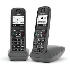 Siemens - Cordless Gigaset As490 Duo-nero