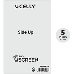 Celly Pro Screen Film Uv 5 Pezzi
