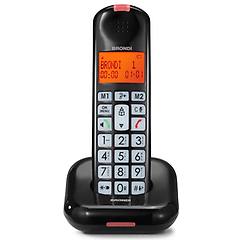 Brondi Telefono Cordless Bravo Moon Nero