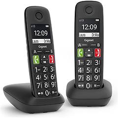 Siemens E290 Duo Pack Di Telefoni Cordless Dect Neri