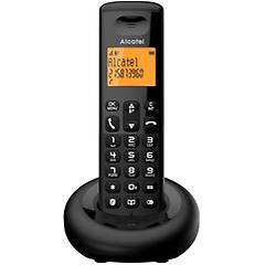 Alcatel - Telefono Cordless Dect E160 Colore Nero