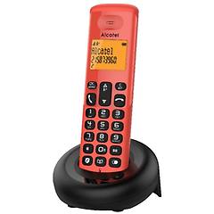 Alcatel Telefono Dect E160 Id Chiamante 50 Voci Nero Rosso