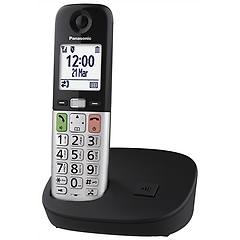 Panasonic - Cordless Kx-tgu410exb-nero/silver