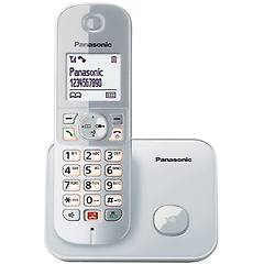 panasonic telefono cordless kx tg6851sp argento