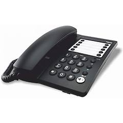 haeger telefono da scrivania nero