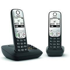 Siemens Telefoni Cordless A690 Duo Dect Nero