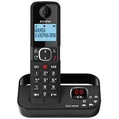 alcatel telefono f860 voice duo nero cordless vivavoce con blocco chiamate