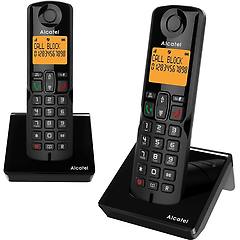 Alcatel S280 Duo Coppia Cordless Nero