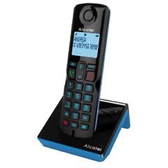 Alcatel Atl1425383 Telefono Dect Nero Blu S280 Solo Blue