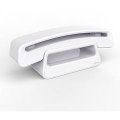 alcatel epure 3 iconic telefono cordless dect gap dal design iconico bianco
