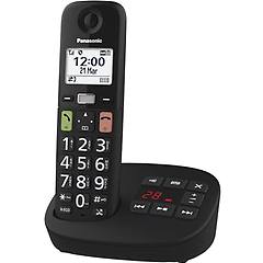 Panasonic Telefono Cordless Dect Kx-tgu130exb Tasti Grandi
