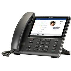 Mitel - 6873 Sip Scrivania Nero Cornetta Cablata Lcd