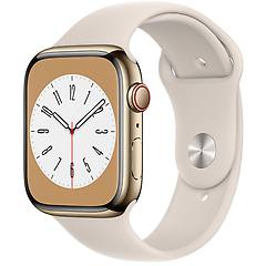 Apple Watch Series 8 Gps + Cellular 45mm Cassa In Acciaio