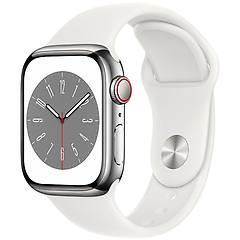 Apple Watch Series 8 Gps + Cellular 41mm Cassa In Acciaio