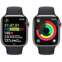 Apple Watch Series 9 Gps + Cellular Cassa 45m In Acciaio