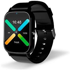 dcu tecnologic smartwatch dcu con gps e videochiamate 4g per anziani nero
