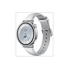 Xiaomi Smartwatch Watch S4 41mm Leather Strap (white)