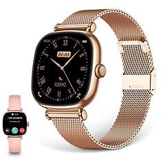 ksix iria bluetooth 1. 7 amoled rosa 2 cinturini metallo silicona spo2 cardio sonno