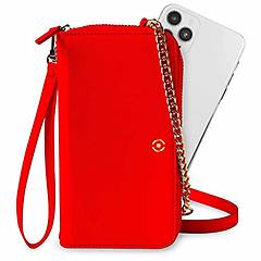 celly venere custodia per cellulare 16 5 cm 6 5 custodia a borsellino rosso
