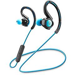 music sound cellular line auricolare bluetooth btearphonemssportb blu