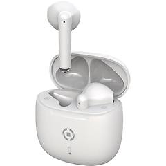celly earbuds buz2wh white