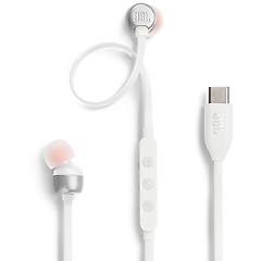 Jbl Auricolari Tune 310c Con Filo Usb-c Microfono Bianchi