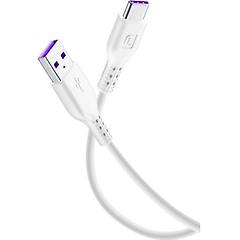 Cellularline - Usbdatacscusbcw Cavo Dati-super Fast-bianco