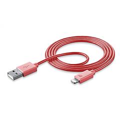 Cellularline - Usb Data Cable Lightning-rosa