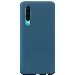 huawei cover in silicone per p30 blu