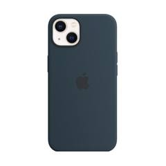 Apple Custodia Magsafe In Silicone (per Iphone 13) Blu