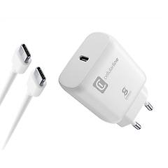 Cellularline Caricabatterie Usb Type-c Fast Charger 25w Kit